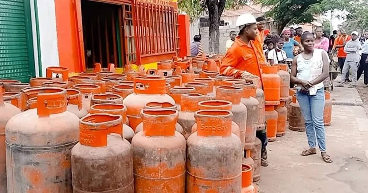 SonaGás assegura stock regular de gás doméstico