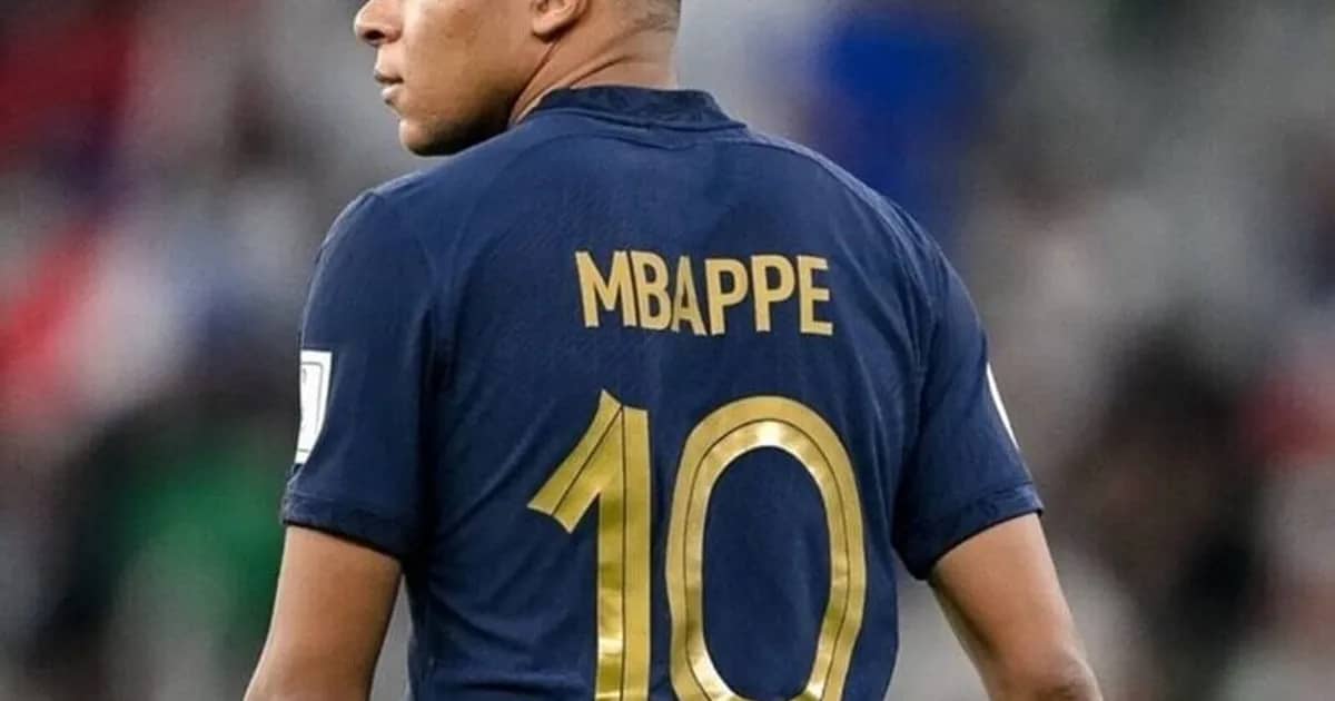 Após saída de Modrić, Kylian Mbappé assume camisa 10 do Real Madrid
