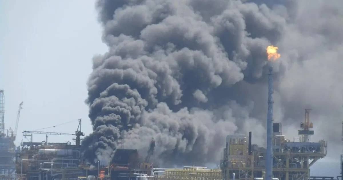 Trabalhador morre em incêndio na plataforma BBLT