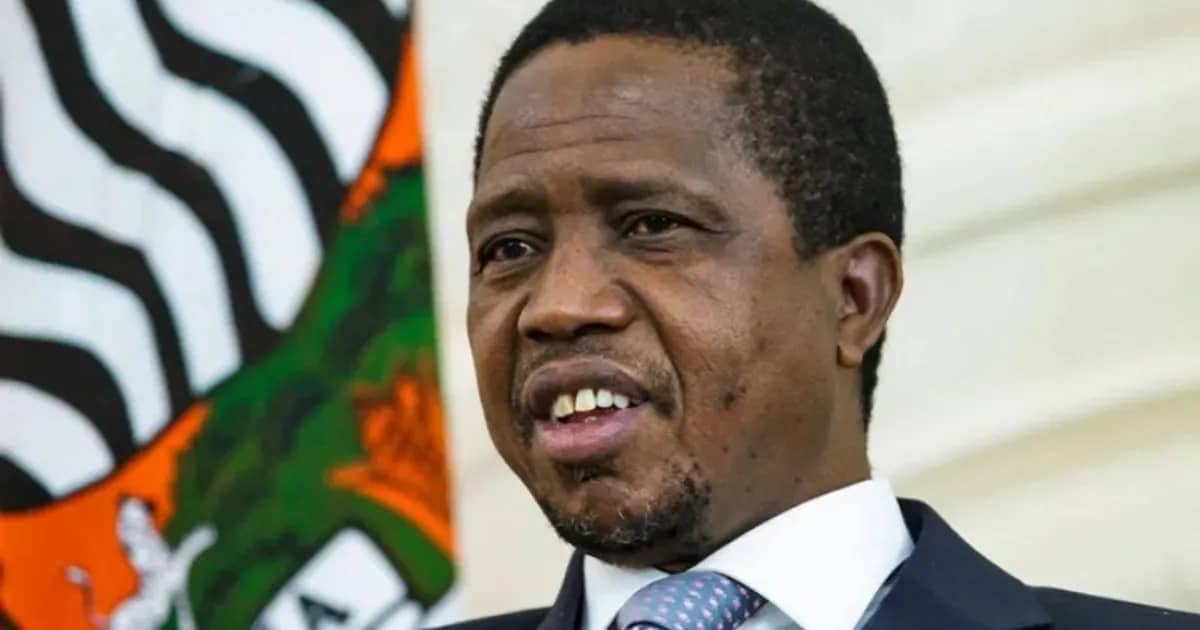 Falece Edgar Lungu, ex-presidente da Zâmbia