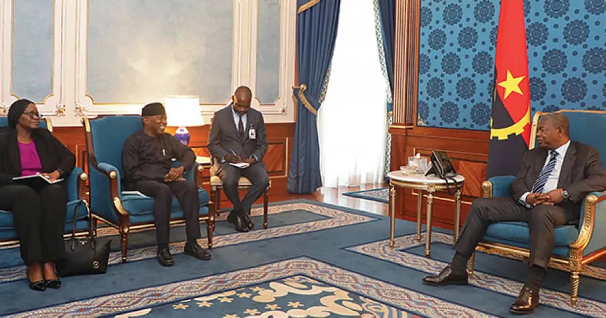Lourenço e Adeoye debatem paz e segurança africana