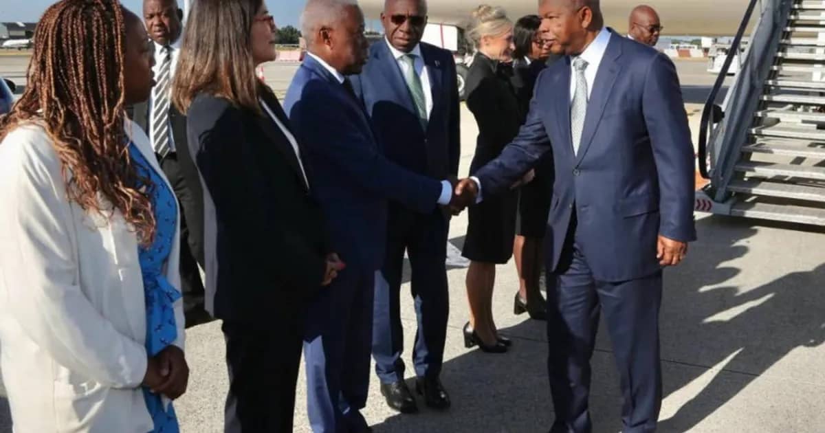 João Lourenço na Cimeira da GAVI em Bruxelas