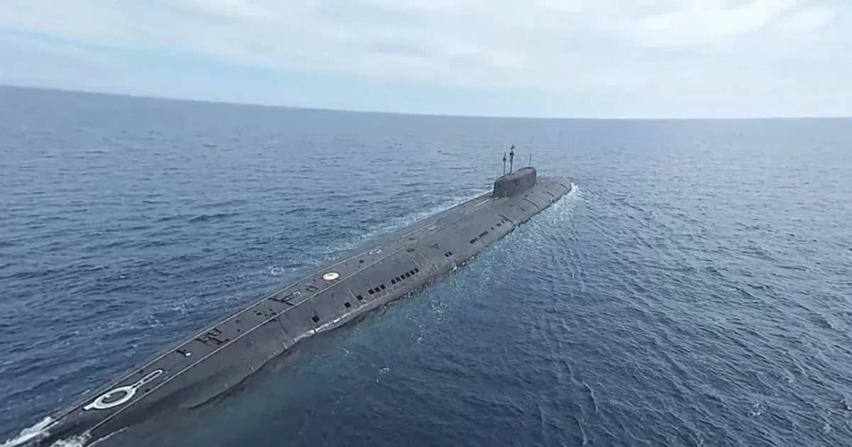 Armada russa do Pacífico recebeu mais um submarino