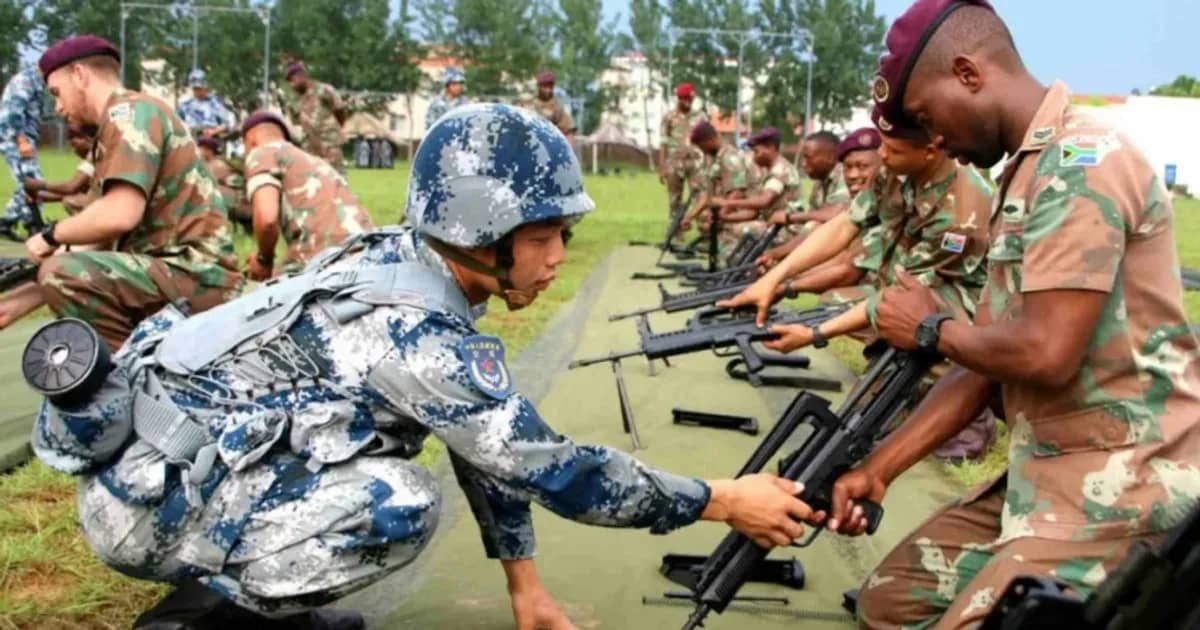 China e Africa do Sul interessados em aprofundar cooperação militar