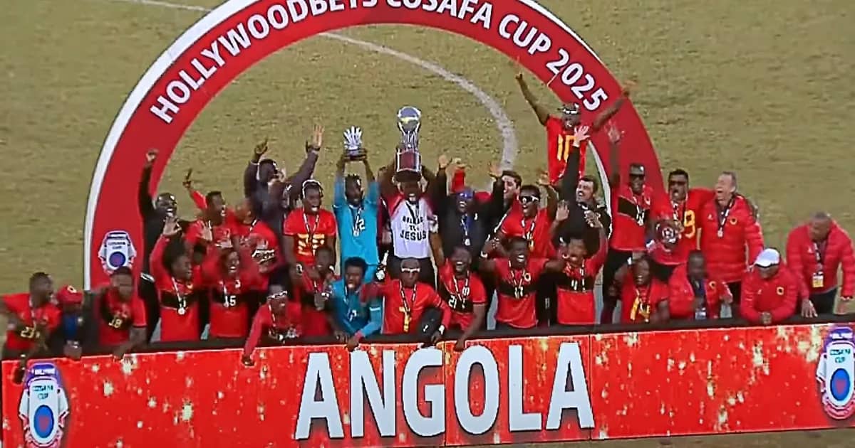 MPLA saúda Palancas Negras pela conquista da Taça COSAFA