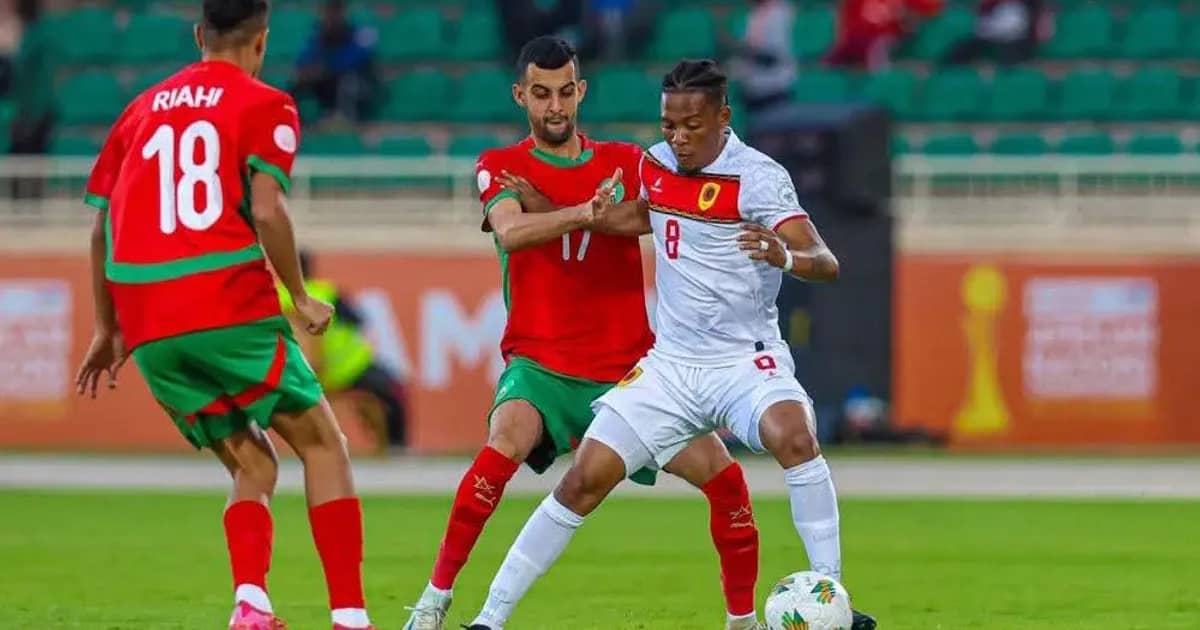 Angola cai na estreia do CHAN contra Marrocos