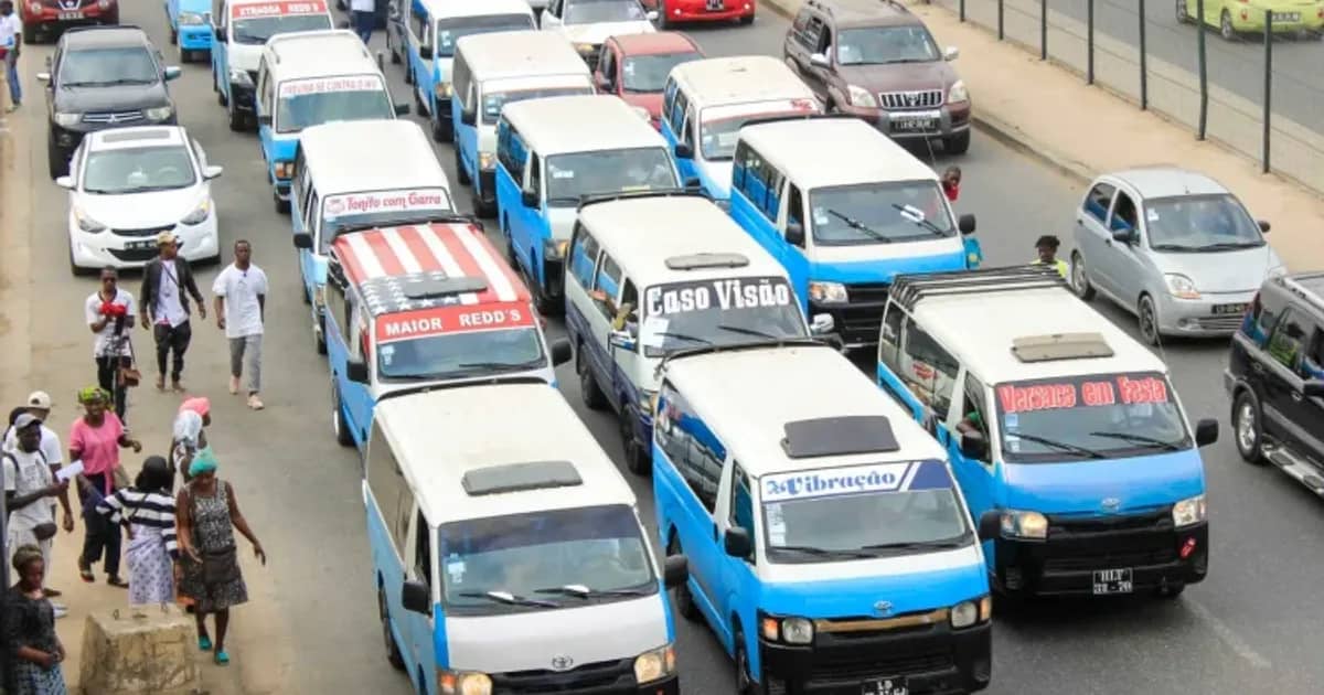 Tarifas de táxis e autocarros sobem em Luanda