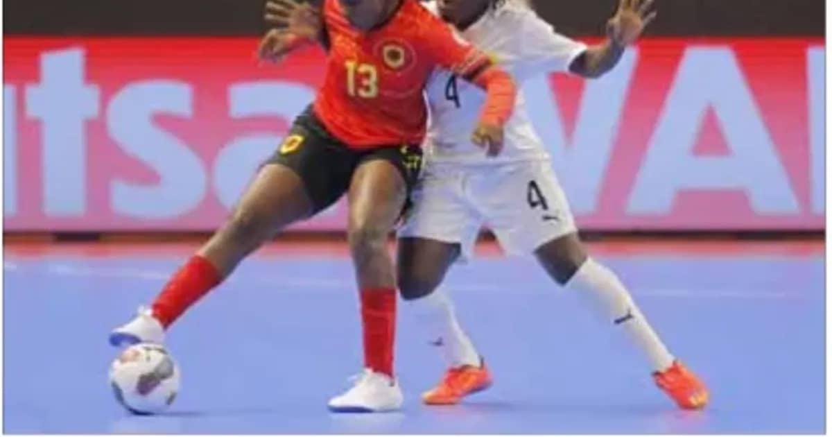 Angola perde 5-1 e falha final do CAN de futsal