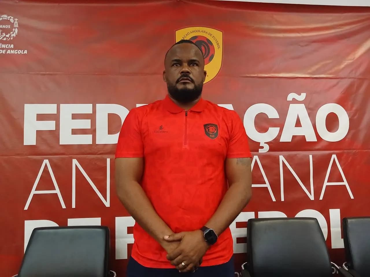 Flávio Amado apresentado oficialmente como novo técnico da Selecção Nacional Sub-20