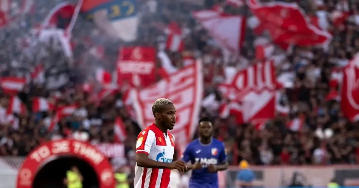 Internacional angolano assiste na goleada do Estrela Vermelha na Liga Sérvia