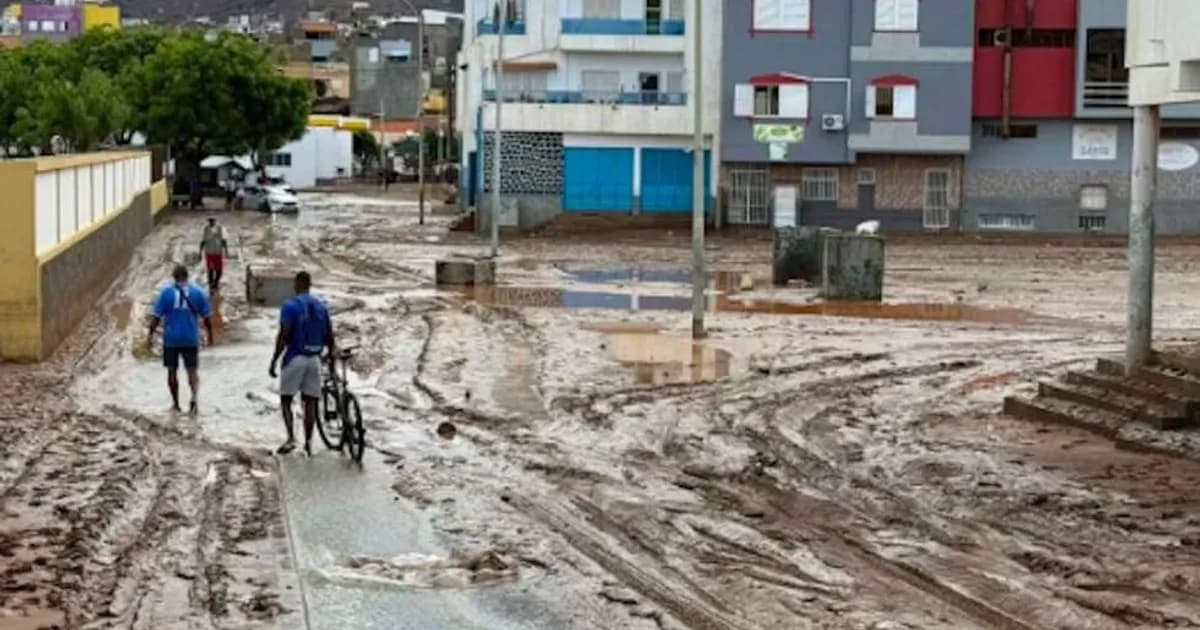 Cabo Verde decreta dois dias de luto nacional pelas vítimas das chuvas de domingo