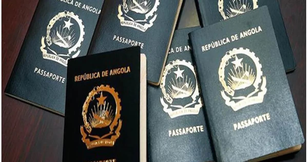 Validade do Passaporte Angolano cai para 10 anos