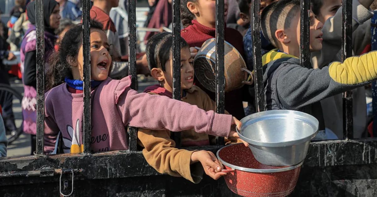 Fome e desnutrição fazem cinco mortos em Gaza