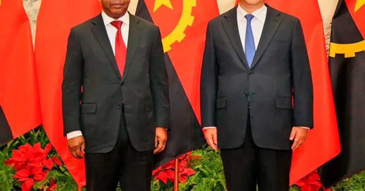 Angola reduz dívida com a China e fortalece reservas