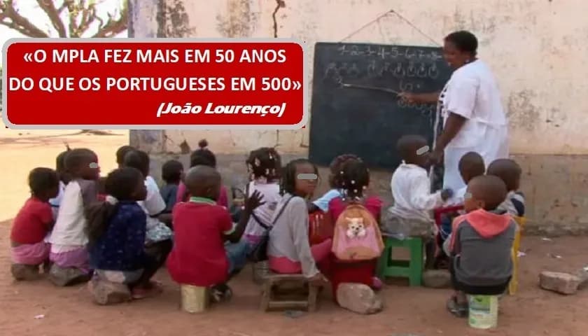 AO FIM DE 50 ANOS, MPLA ACEITA MATRÍCULAS DE CRIANÇAS SEM REGISTO