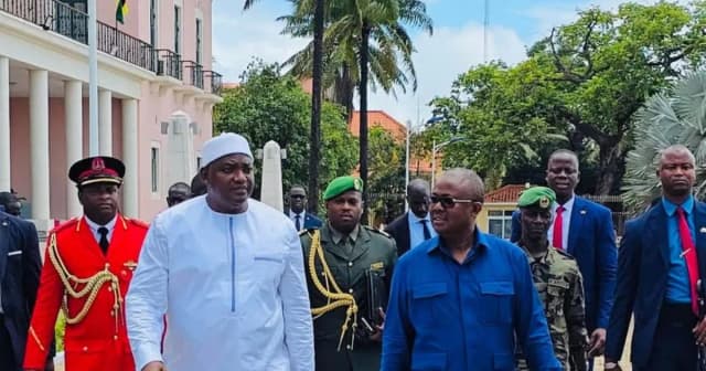 Gâmbia e Guiné-Bissau reforçam cooperação com visita de Estado de Adama Barrow