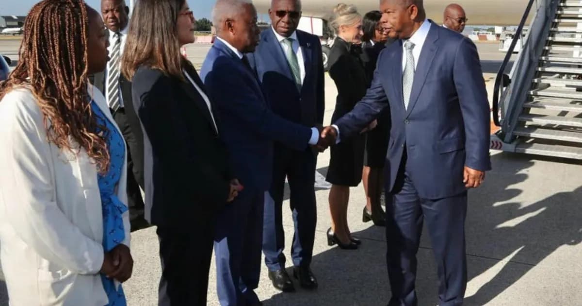 João Lourenço na Cimeira da GAVI em Bruxelas