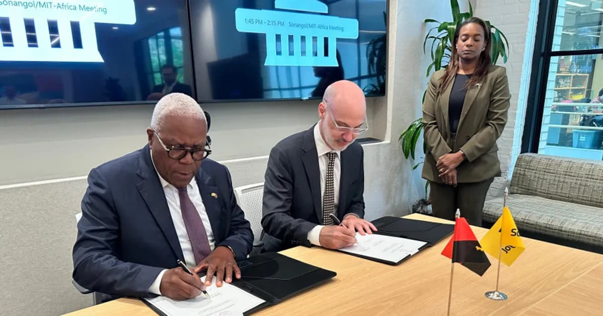 Sonangol e Massachusetts Institute of Technology assinam acordo de cooperação