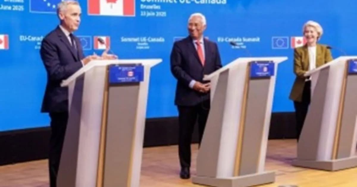 União Europeia e Canadá reunido para reforçar laços cooperação