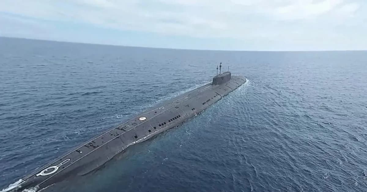 Armada russa do Pacífico recebeu mais um submarino