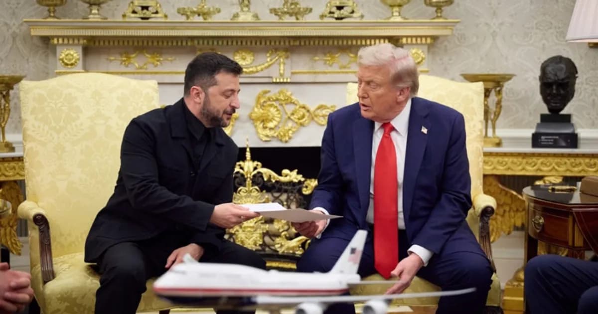 Zelensky pede a Trump para que Hungria permita adesão à União Europeia