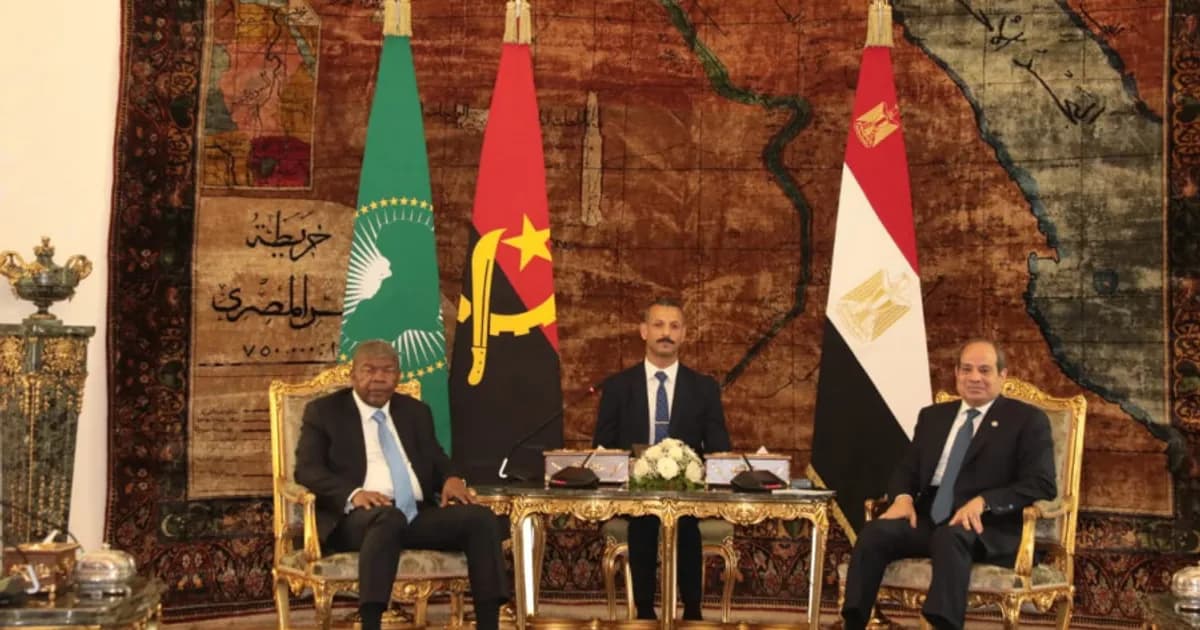 Angola e Egipto selam nova era de cooperação