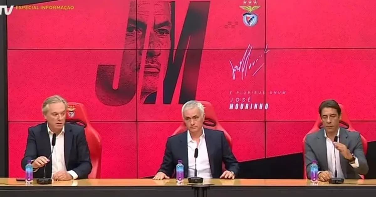 José Mourinho assume o comando do Benfica