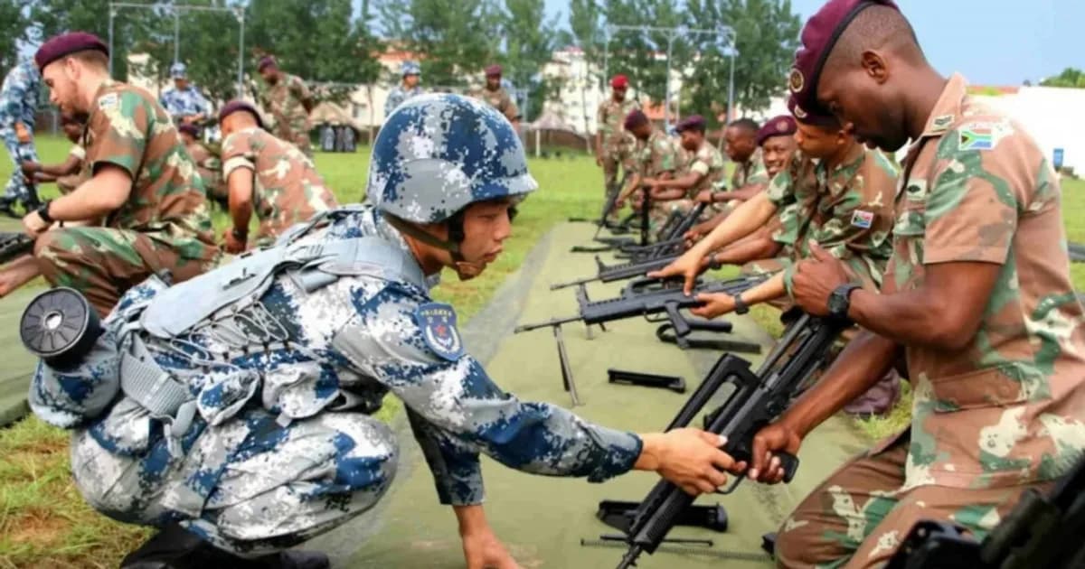 China e Africa do Sul interessados em aprofundar cooperação militar