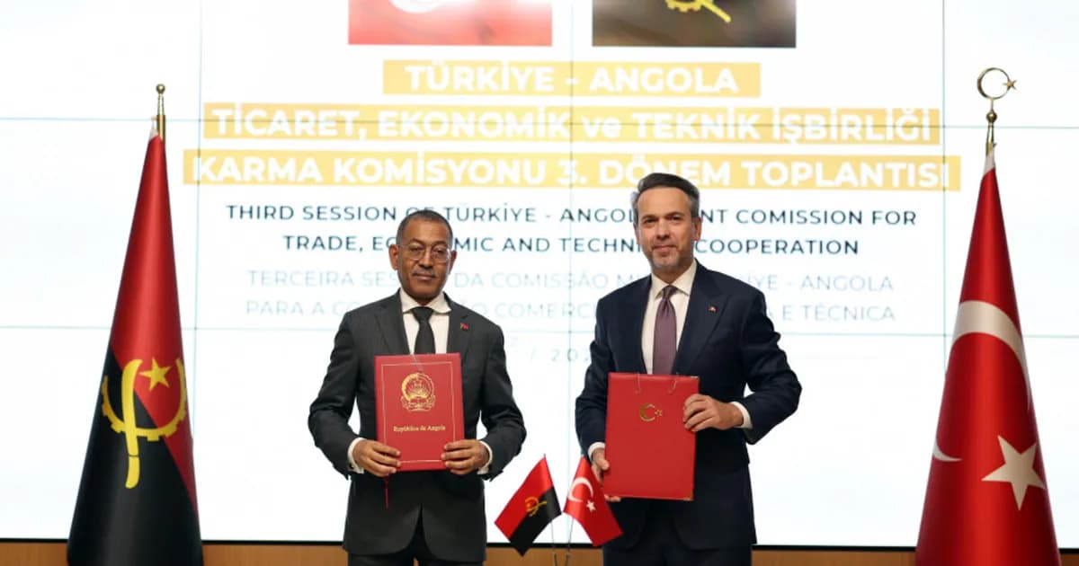 Angola e Turquia fortalecem cooperação estratégica