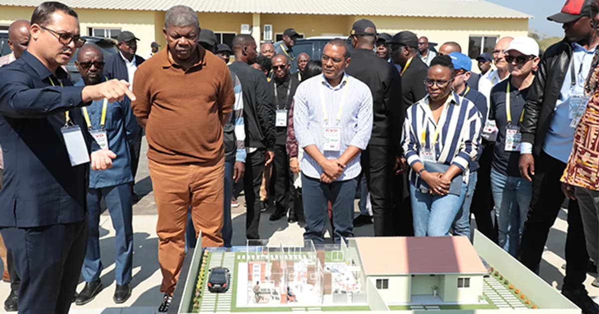 Presidente João Lourenço constata obras da futura Basílica da Muxima