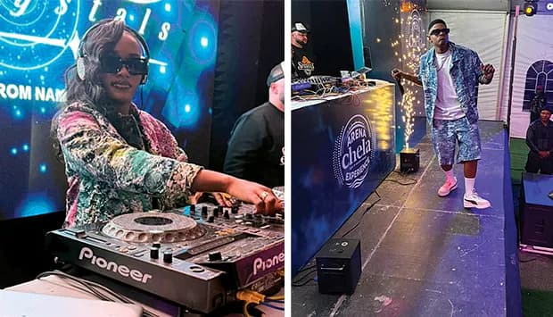 Cantor sul-africano e DJ namibiana animam noite festiva no Lubango
