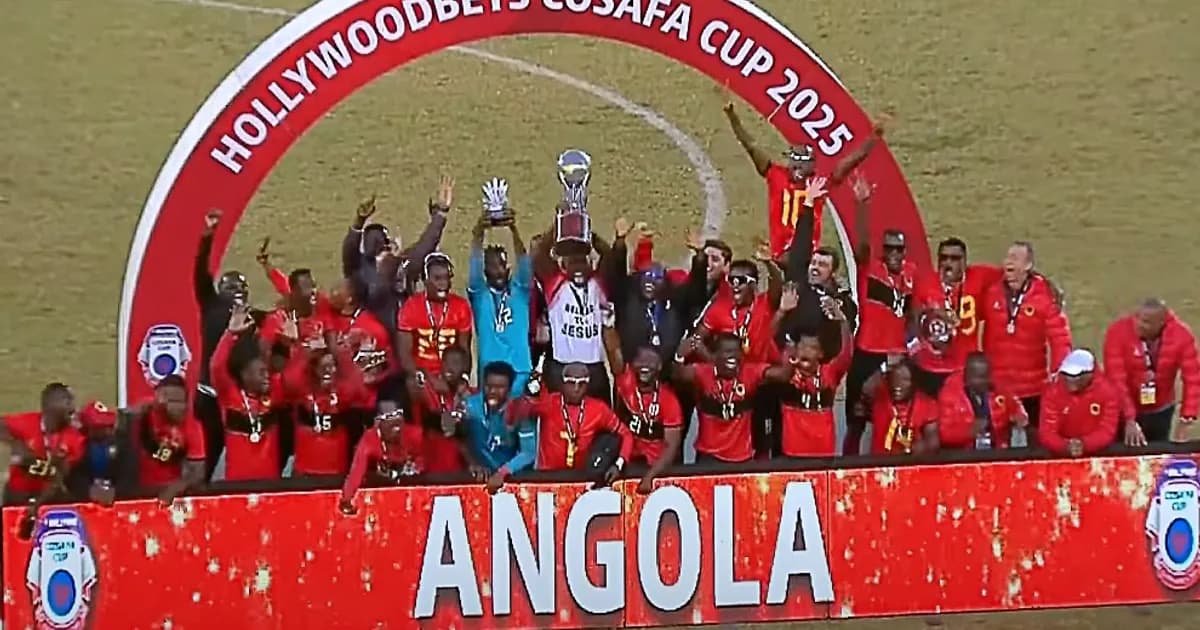 MPLA saúda Palancas Negras pela conquista da Taça COSAFA