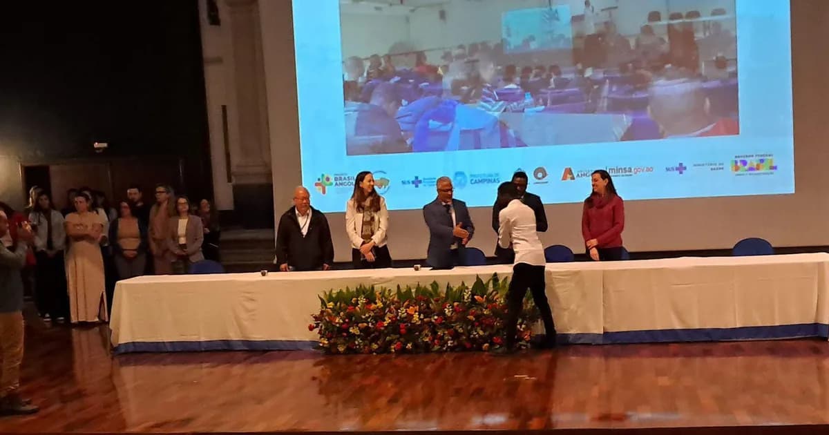 Profissionais angolanos de saúde terminam estágio na Universidade Estadual de Campinas