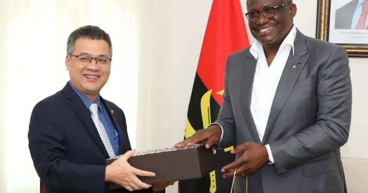 Líder do Vietname em Visita de Estado a Angola