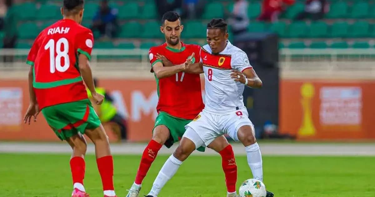 Angola cai na estreia do CHAN contra Marrocos
