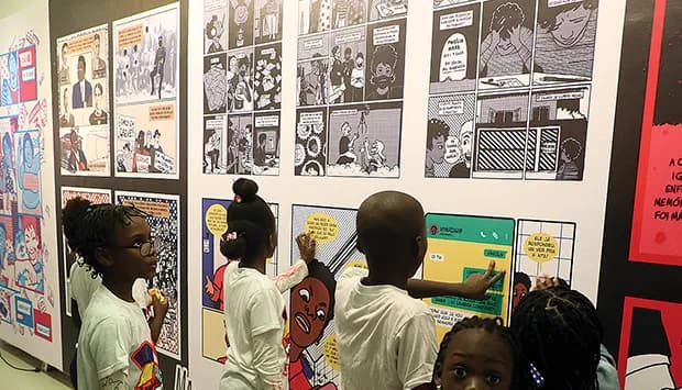“Luanda Cartoon” homenageia mulheres na celebração a vitalidade da arte gráfica
