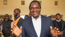 Hichilema reeleito e recebe felicitações