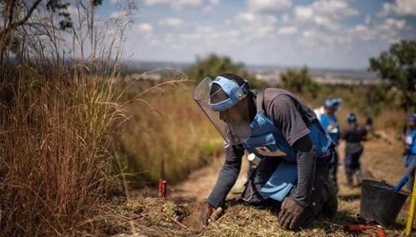 Angola limpa mais 55 áreas de minas terrestres em quatro meses