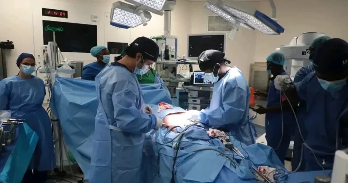 Angola inova com primeira telecirurgia robótica