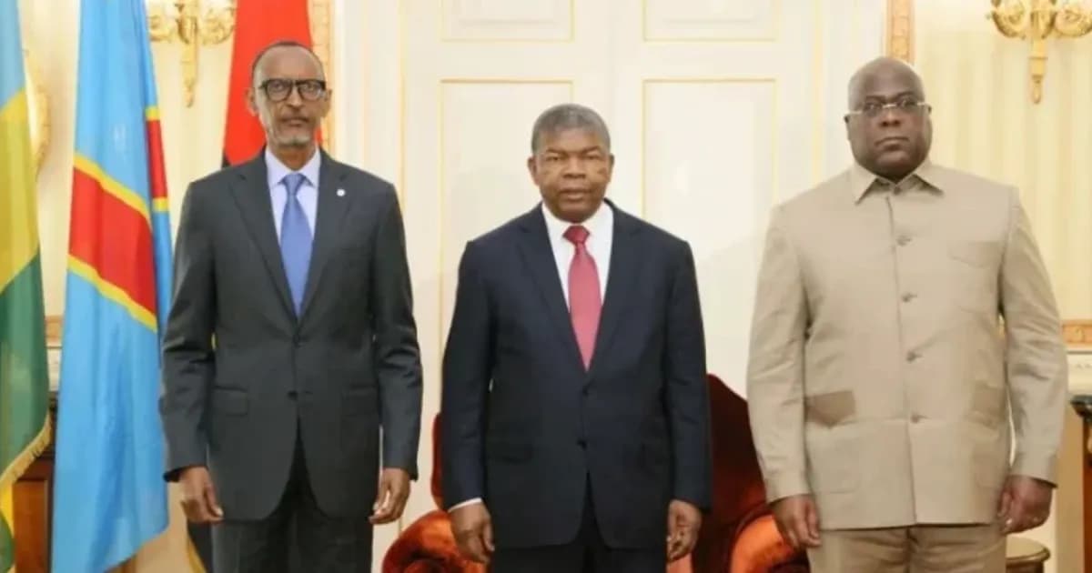 Angola media acordo histórico de paz RDC-Rwanda