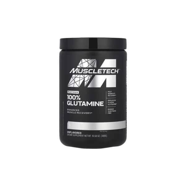 MuscleTech Platinum Glutamine — Sabor: Sem sabor
