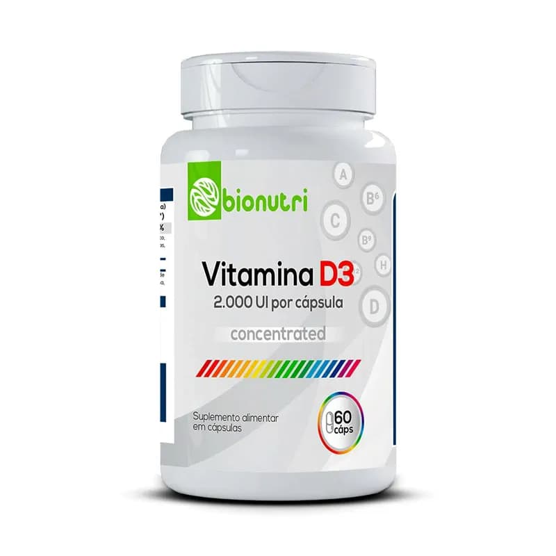 Bionutri Vitamina D3 — Sabor: Sem sabor