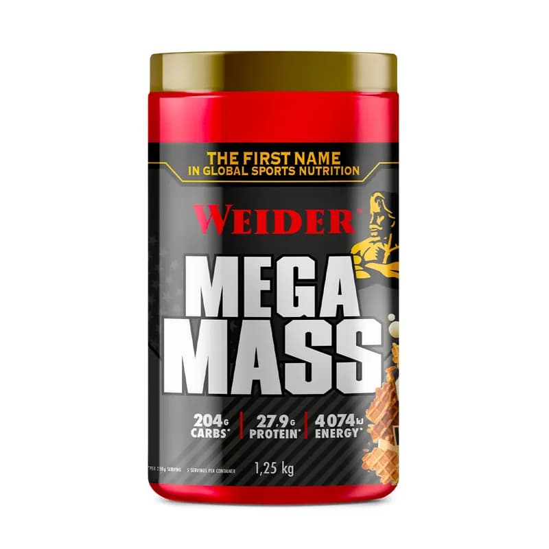 Weider Mega Mass — Sabor: Baunilha