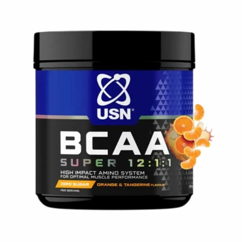 USN BCAA Super 12:1:1 — Sabor: Laranja e Tangerina