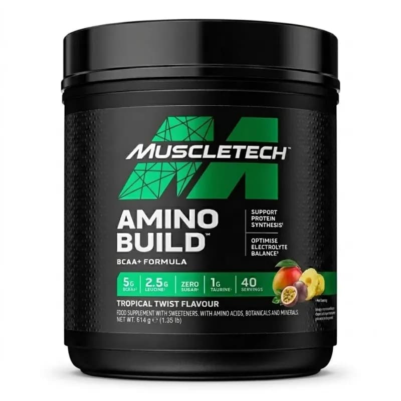 MuscleTech AminoBuild — Sabor: Tropical Twist