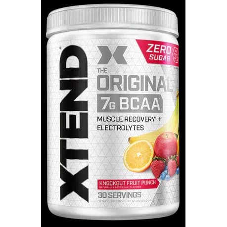 Scivation Xtend Original BCAA — Sabor: Knockout Fruit Punch