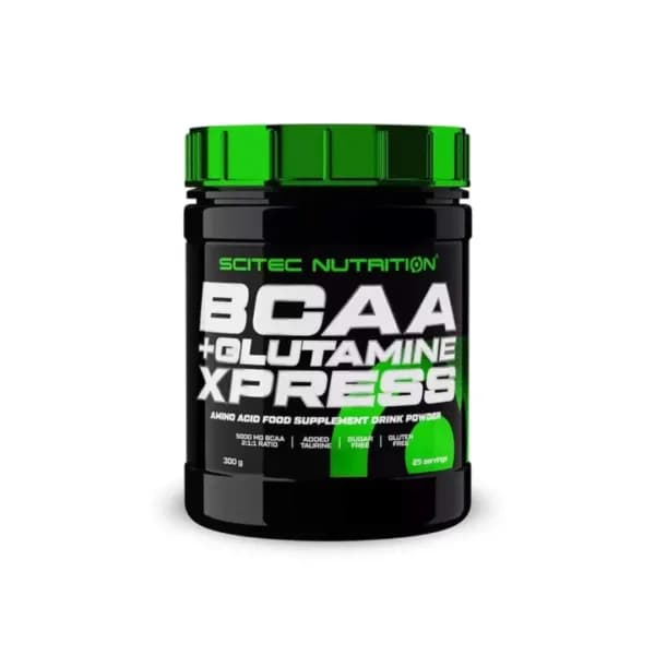 Scitec Nutrition BCAA + Glutamine Xpress — Sabores: Maçã, Melância