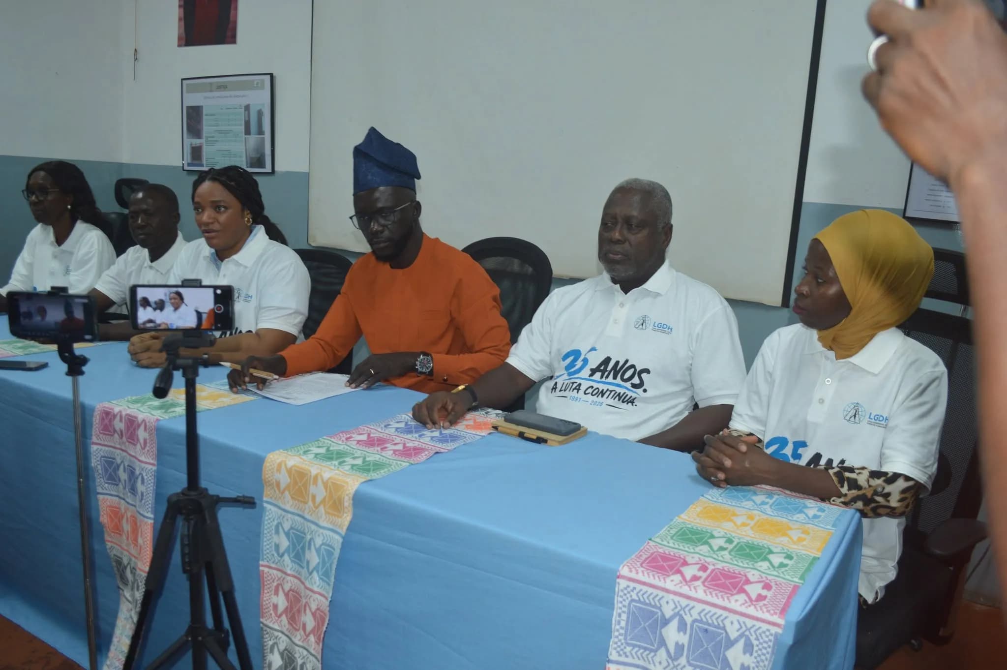 Liga Guineense dos Direitos Humanos exige libertação imediata de cidadãos detidos sem fundamento legal