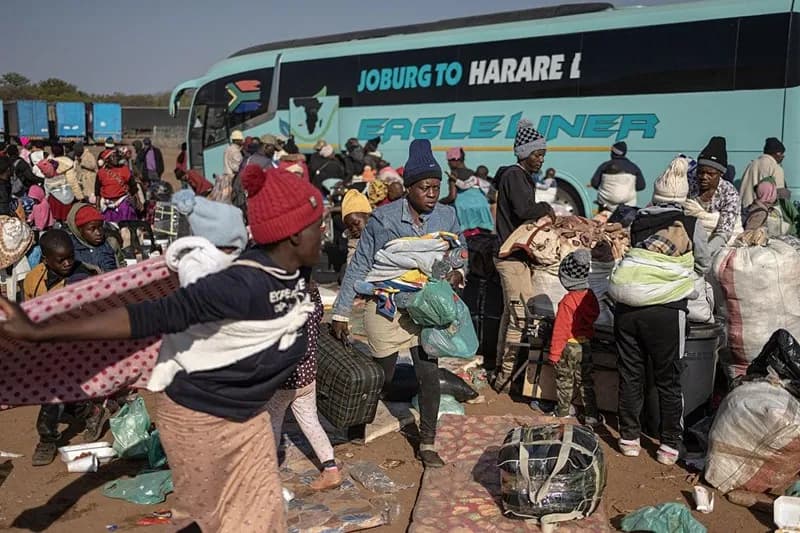África do Sul: mais de 178 mil imigrantes deixaram o país