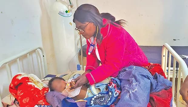 Pediatria com 2.270 casos de doenças respiratórias